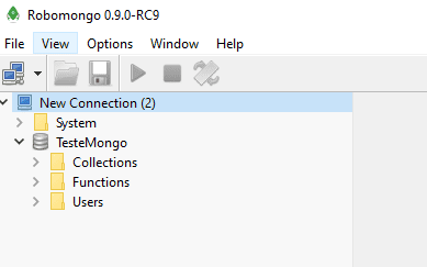 MongoDB - teste Mongo